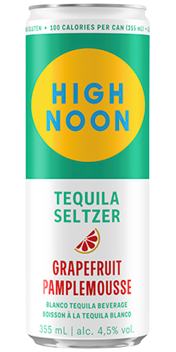 High noon tequila seltzer - grapefruit.