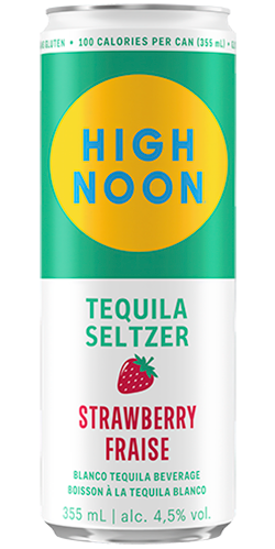 High noon tequila seltzer - strawberry.