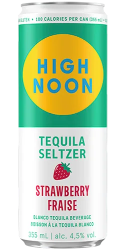 High noon tequila seltzer - strawberry.