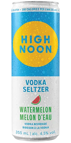 High noon vodka seltzer - watermelon.